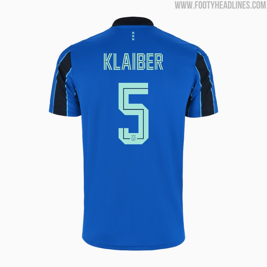 AllNew Ajax 2122 Kit Font Released Footy Headlines