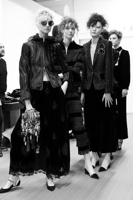 Cool Chic Style Fashion_Backstage at Giorgio Armani AW16 Photography Martina Ferrara