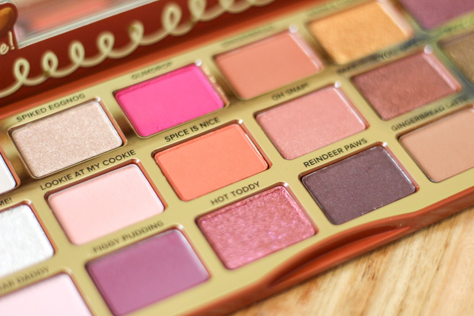 Too Faced Gingerbread Spice Palette.