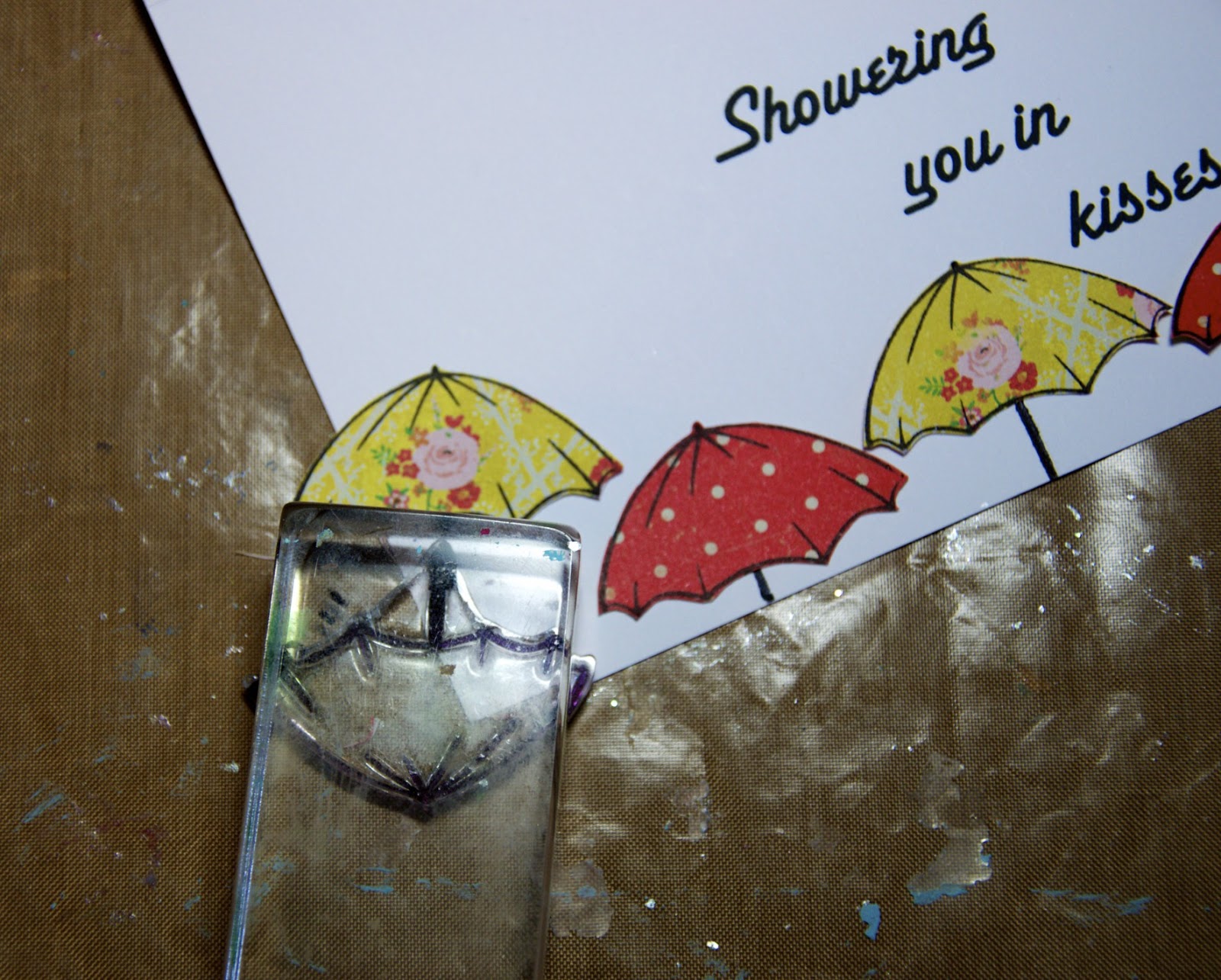 Scissors, Spatulas, and Sneakers Showering You In Kisses