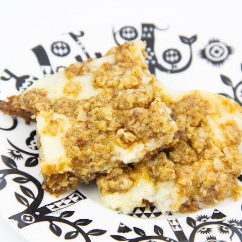 Lemon Vanilla Oat Squares