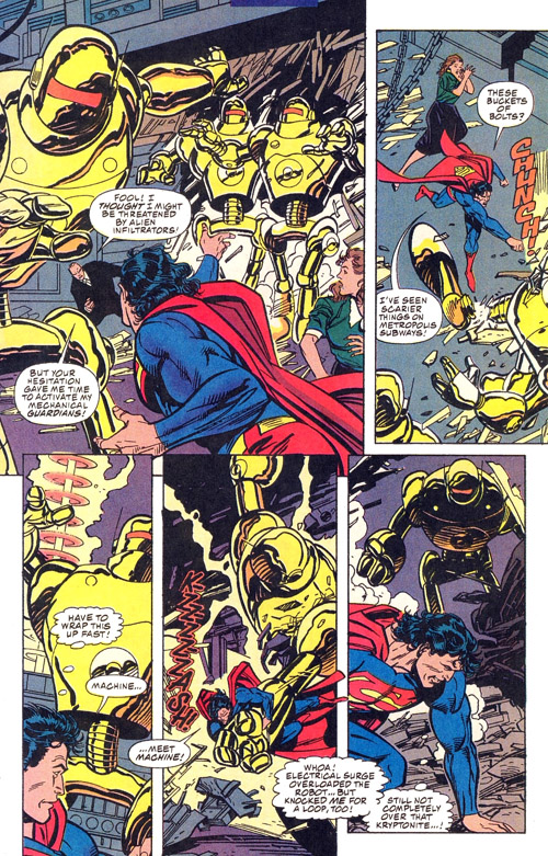 I would have more obviously referenced the Mechanical Monsters