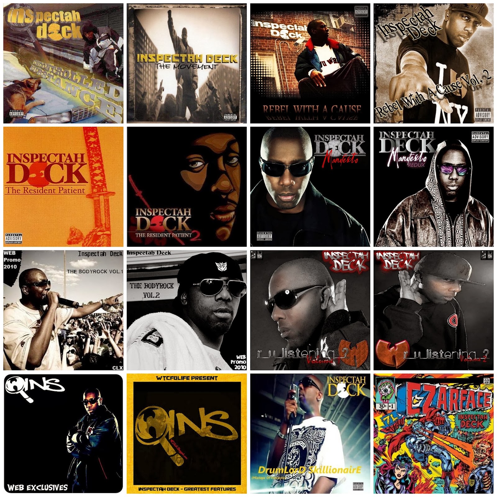 Inspectah Deck Discografía Mega 19992013 Inspectah Deck Discografía Mega 19992013