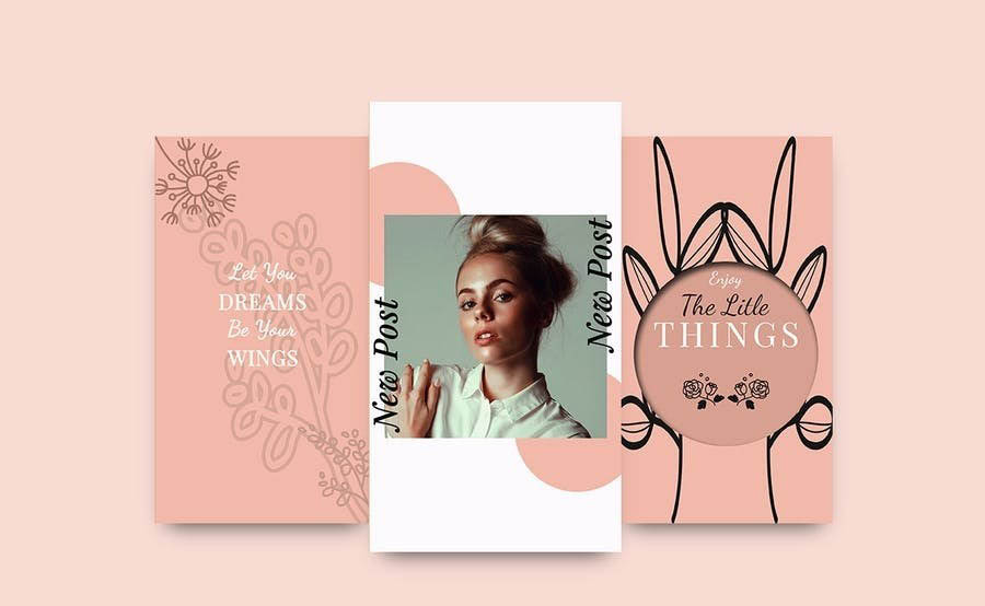 Jeumpa Instagram Template (PSD) - Ngcloudy.com