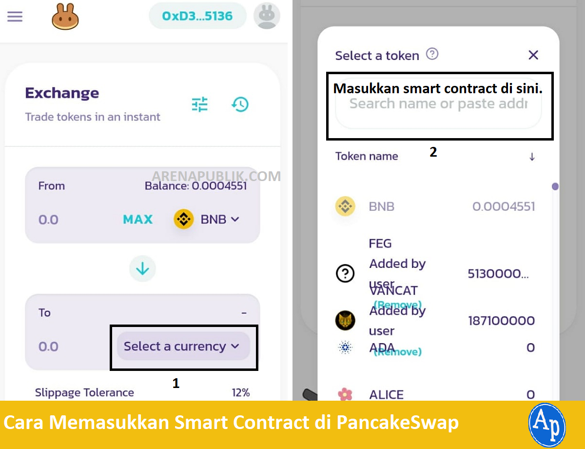 9 Cara Membeli Vancat Token Di Pancakeswap Dengan Mudah Arenapublik Com Media Informasi Terkini 9 Cara Membeli Vancat Token Di Pancakeswap Dengan Mudah Arenapublik Com Media Informasi Terkini