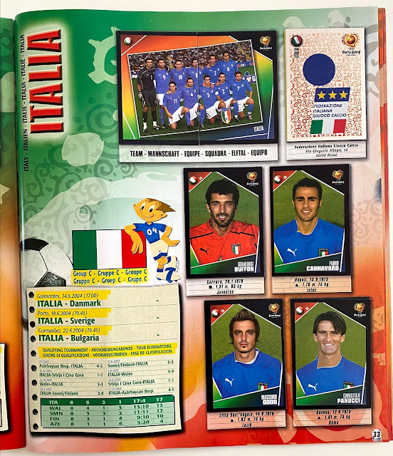 Figurine Italia Euro 2004