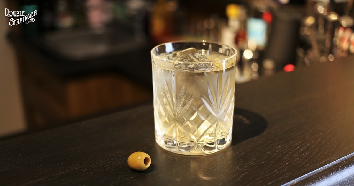 Double Strainger Martini on the rocks Double Strainger Martini on the rocks