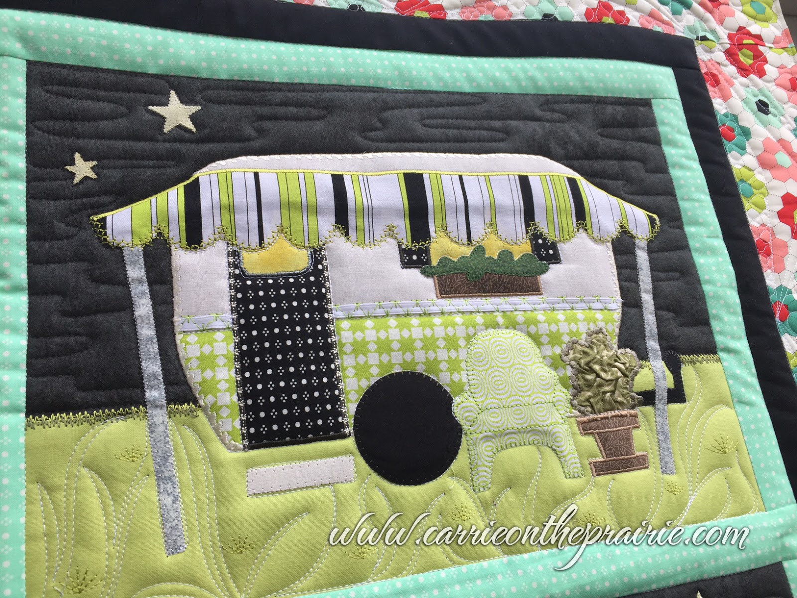 Carrie On The Prairie Campers Quilt