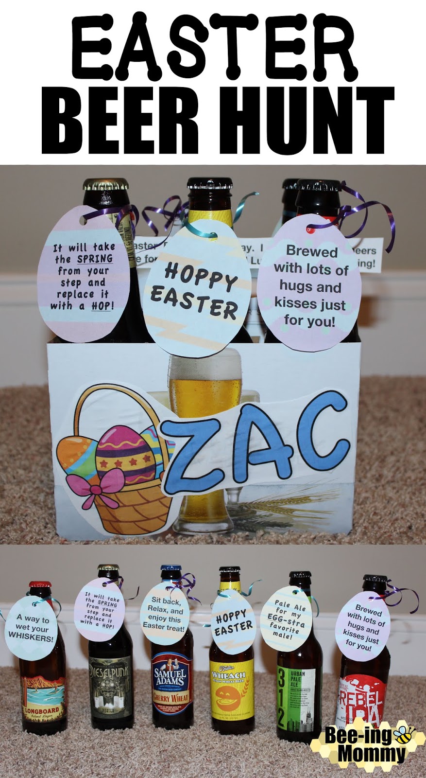 Easter Egg Beverage (Beer) Hunt for Adults