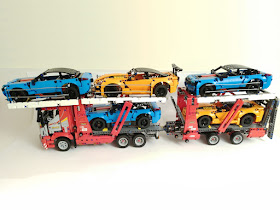 argos lego car transporter