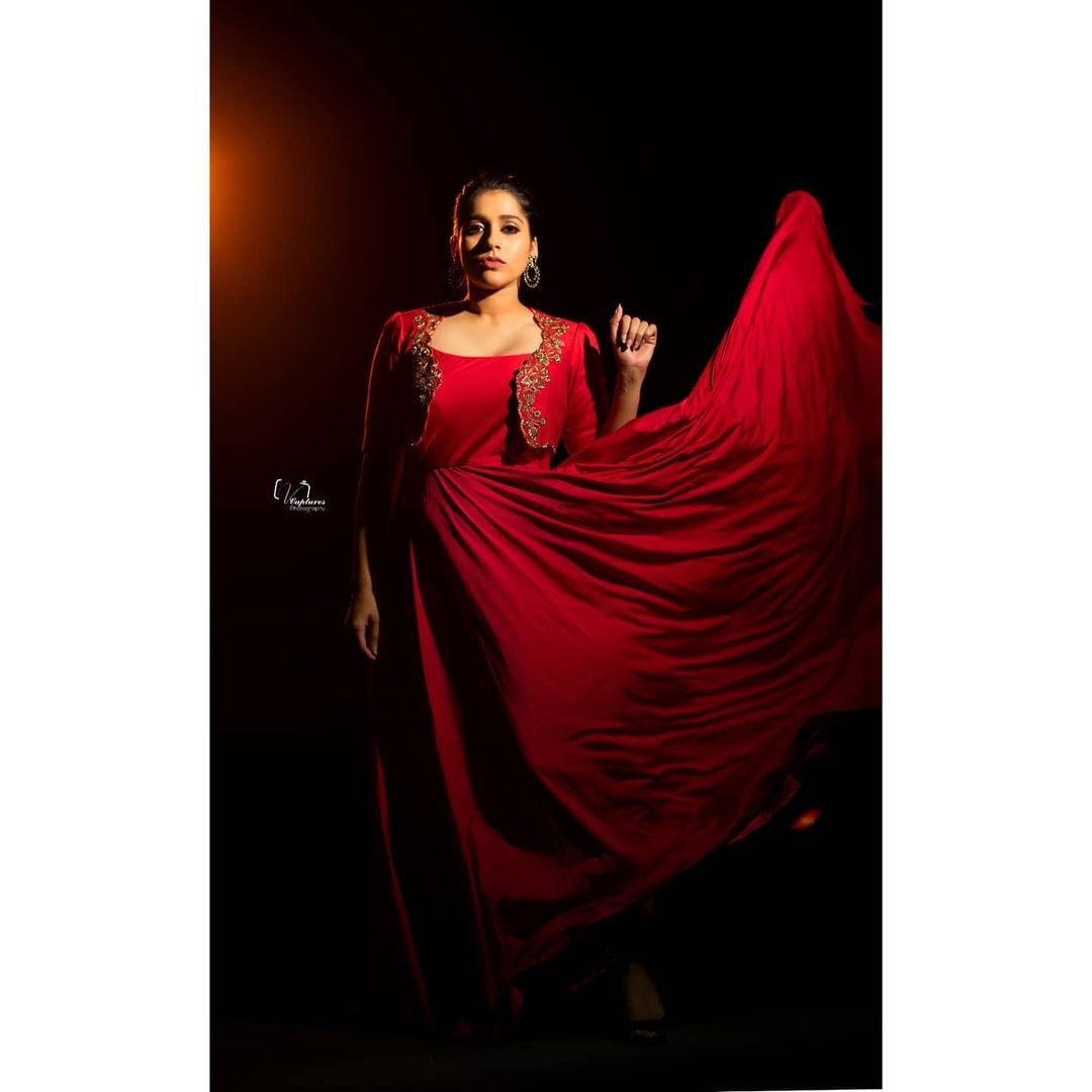 Rashmi Gautam new Fashion Stills In long Dress