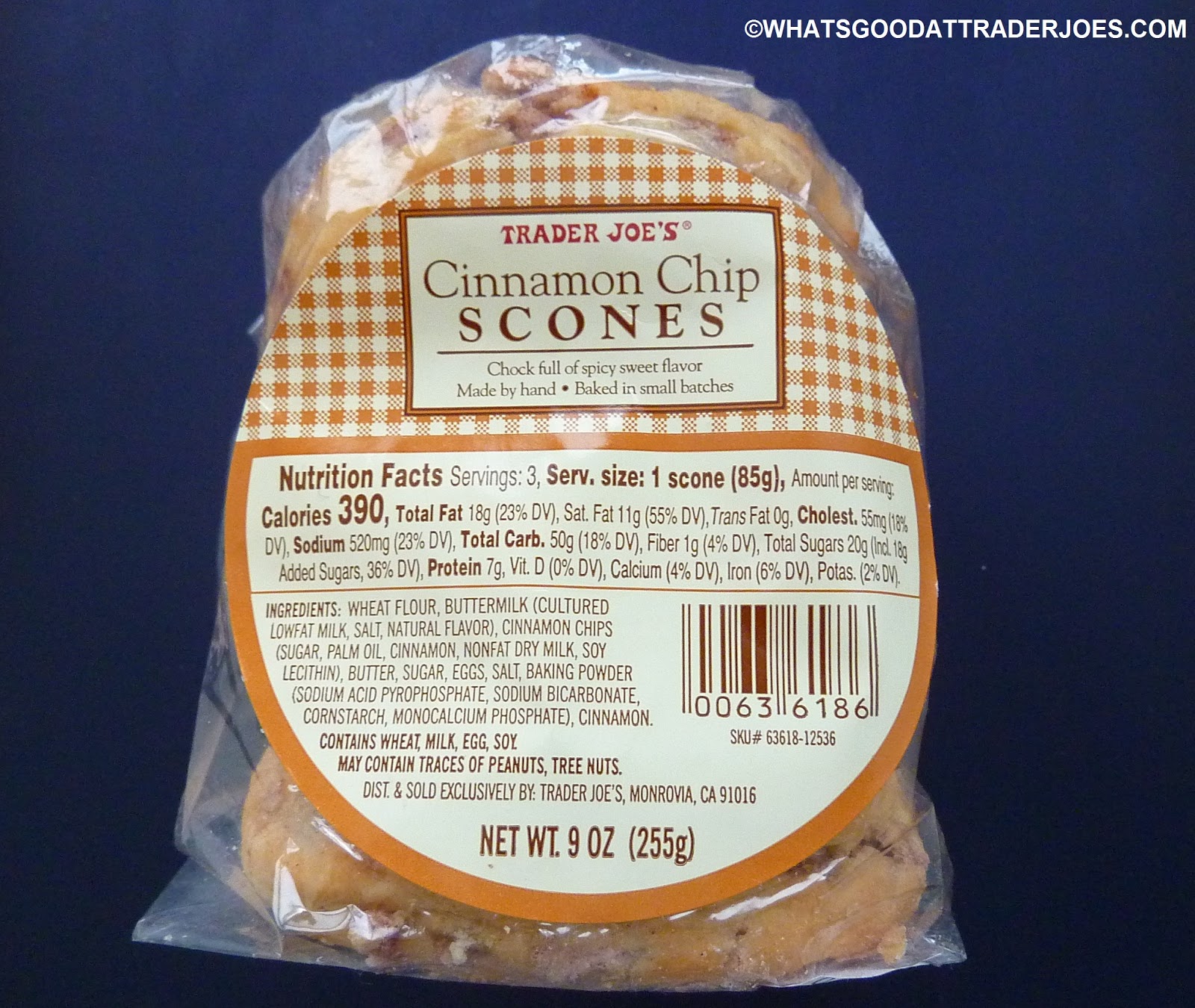 What's Good at Trader Joe's? Trader Joe's Cinnamon Chip Scones