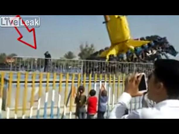 : Trágico accidente en un parque de atracciones iraquí  (vídeo)