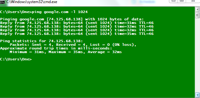 Apa itu PING ? - Dunia JaringanIndo