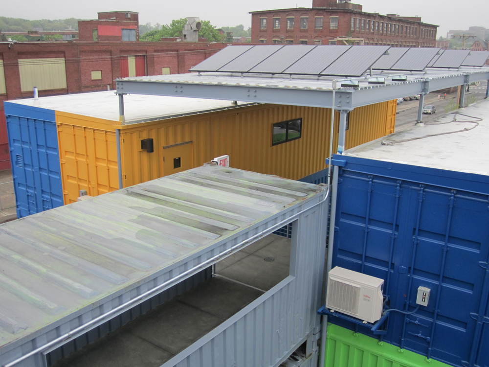 Shipping Container Homes & Buildings AllElectric Shipping Container