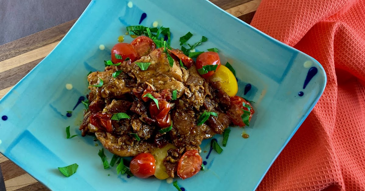 Nearly Melissa’s Jammy Tomato Chicken