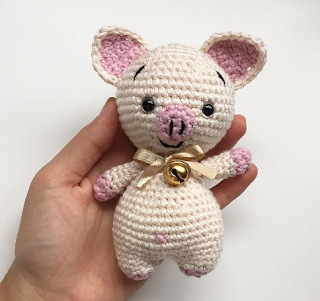 PATRON GRATIS CERDO AMIGURUMI 42678