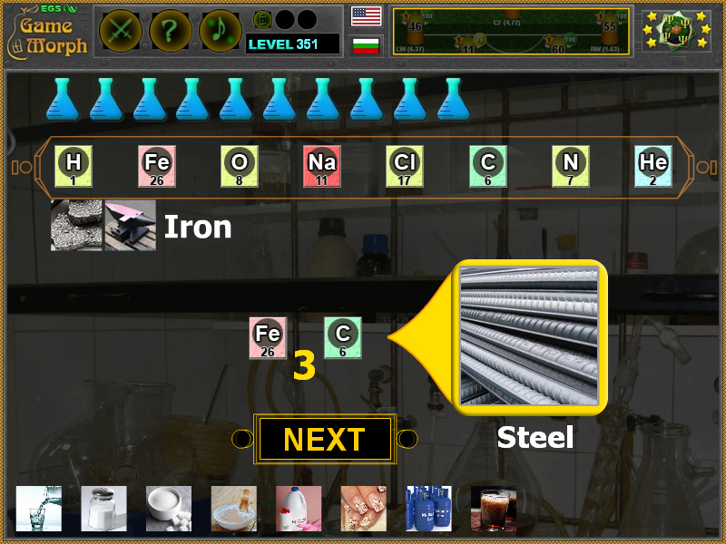 Electronic Game School Daily Chemical Compounds