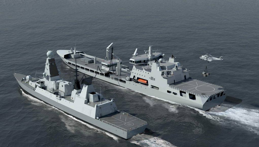 SNAFU! Royal Fleet Auxiliary Ship RFA Tiderace