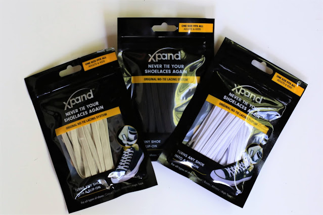 Xpand No-Tie elastic shoelaces