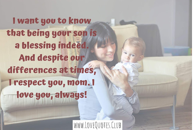 love quotes for mom from son love quotes for mom from son