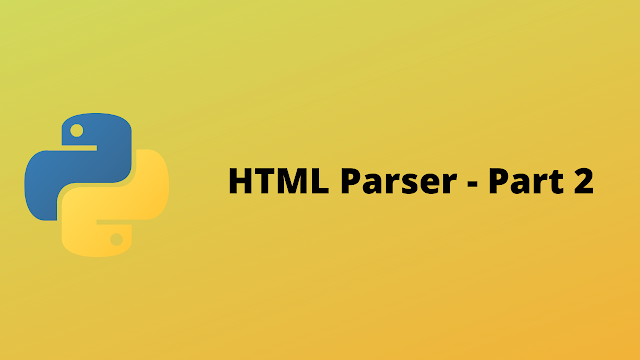HackerRank HTML Parser - Part 2 solution in python