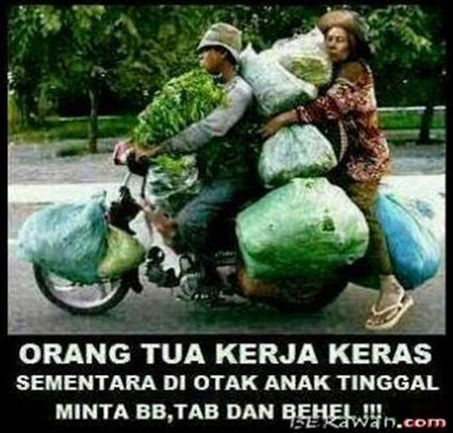 7 Gambar Meme Orang Tua Bekerja Keras ini, seharusnya Menjadi Sindiran