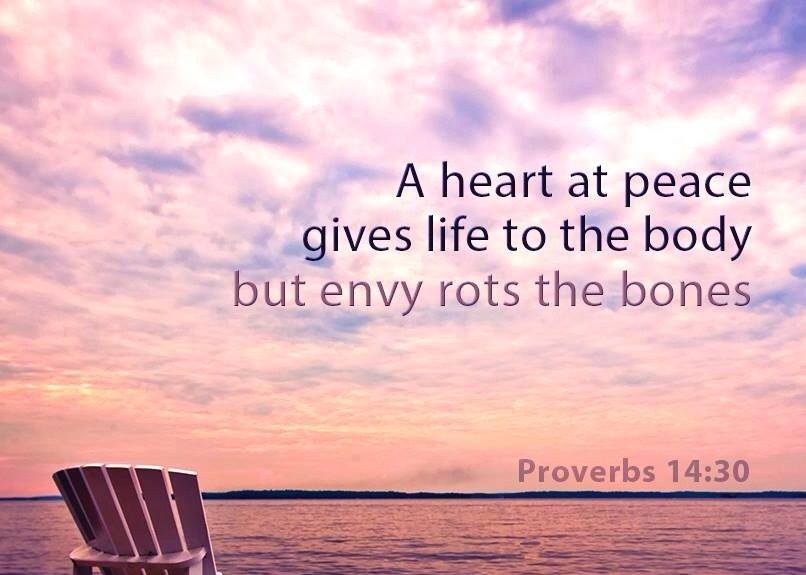 True Fruit Bearers Proverbs on the heart(soul) and on patient