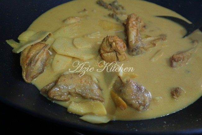 Ayam Hutan Masak Lemak Cili Api Dengan Rebung Azie Kitchen