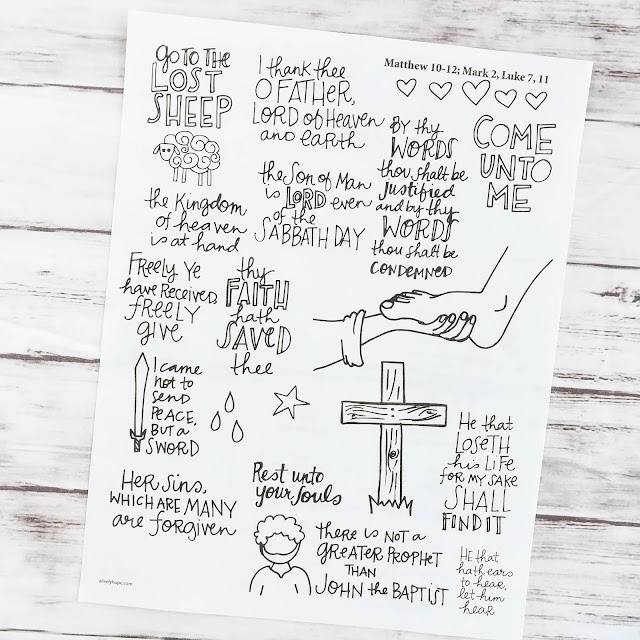 A Lively Hope: Come Follow Me Sketchnotes: “These Twelve Jesus Sent ...
