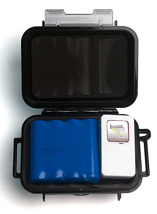 ForeSurvPro GPS Spark Nano Tracker 6 Month Battery and Case