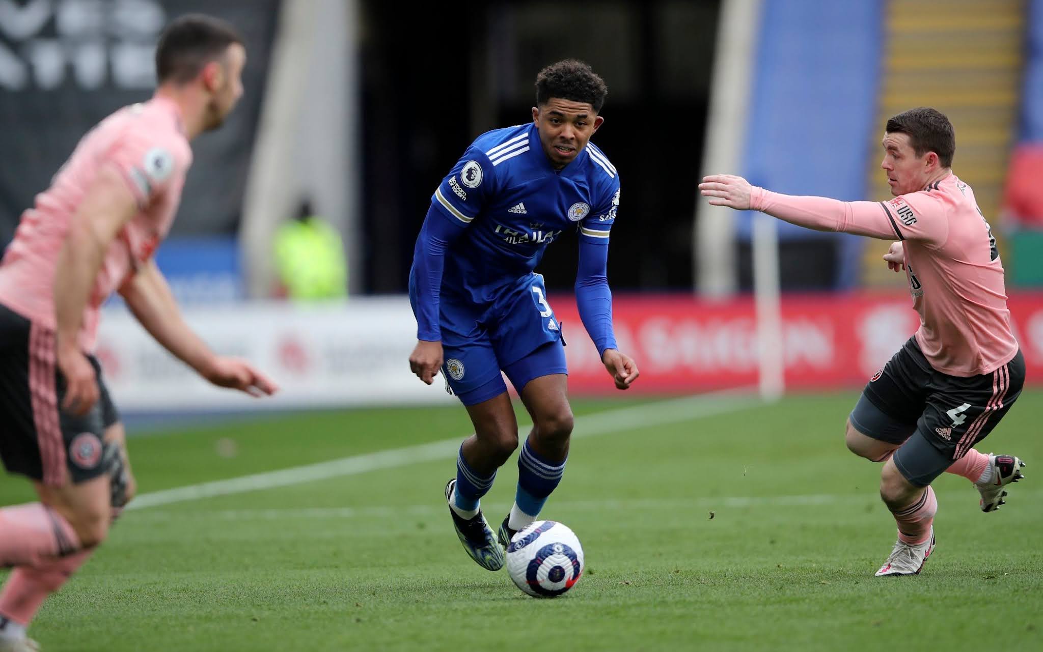 Leicester defender Wesley Fofana Leicester defender Wesley Fofana