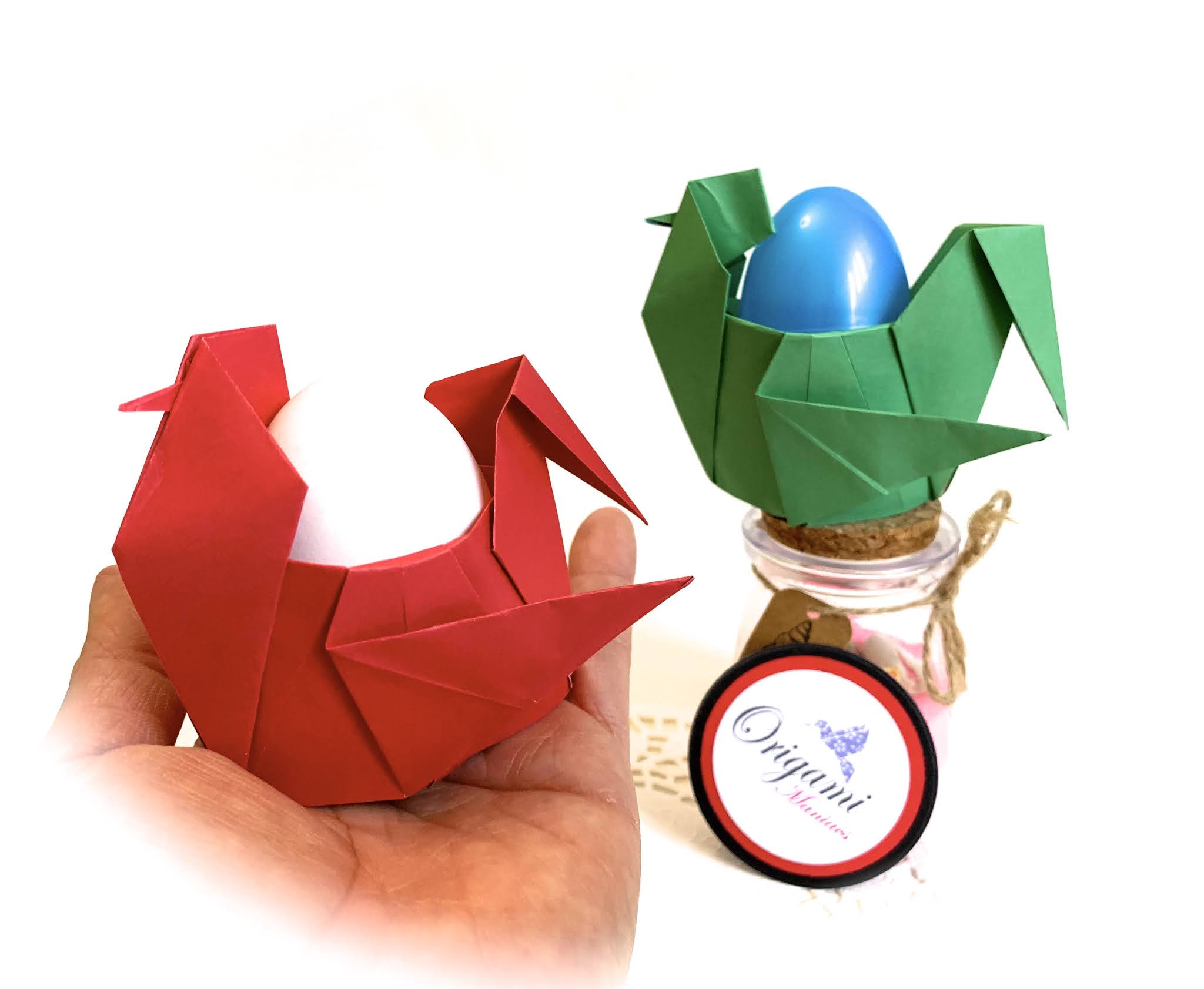 Origami Maniacs Origami Egg Holder