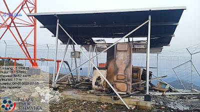 KKB Kembali Berulah, Bakar Dua Pemancar Milik Telkom di Puncak Papua