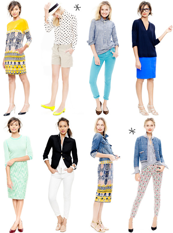 Über Chic for Cheap: Inspired: J.Crew First Look at Spring