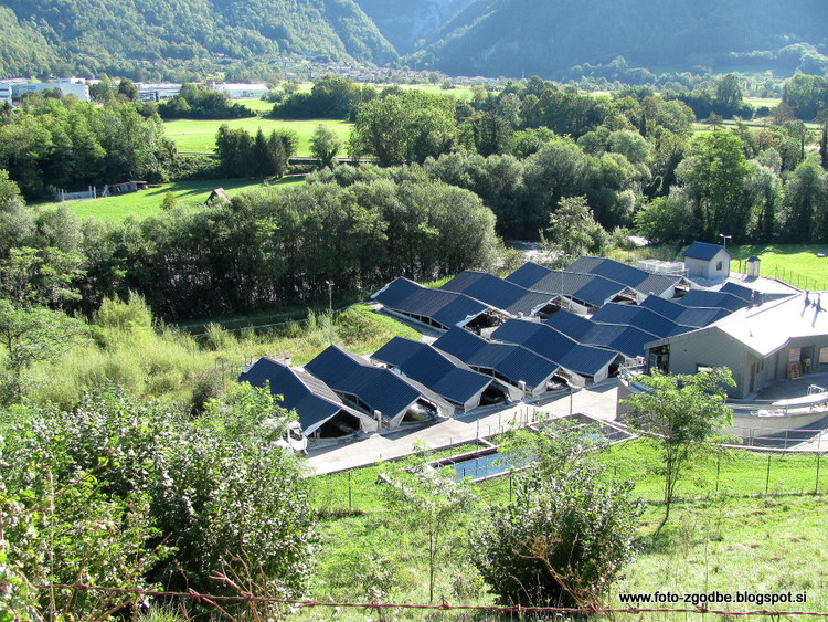 Tolmin, ribogojnica Slovenija, S. Primorska, Posočje