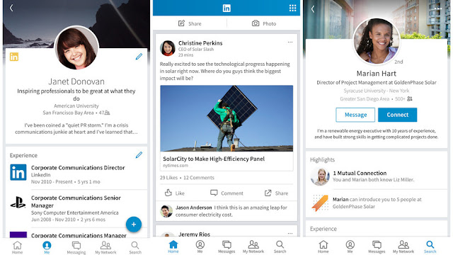 Tampilan Baru Aplikasi LinkedIn iOS dan Android Kini Lebih Mirip dengan Facebook