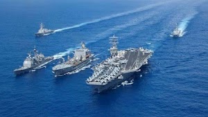 Muak dengan Kegilaan China, Amerika Kirim Dua Kapal Induk ke Pasifik
