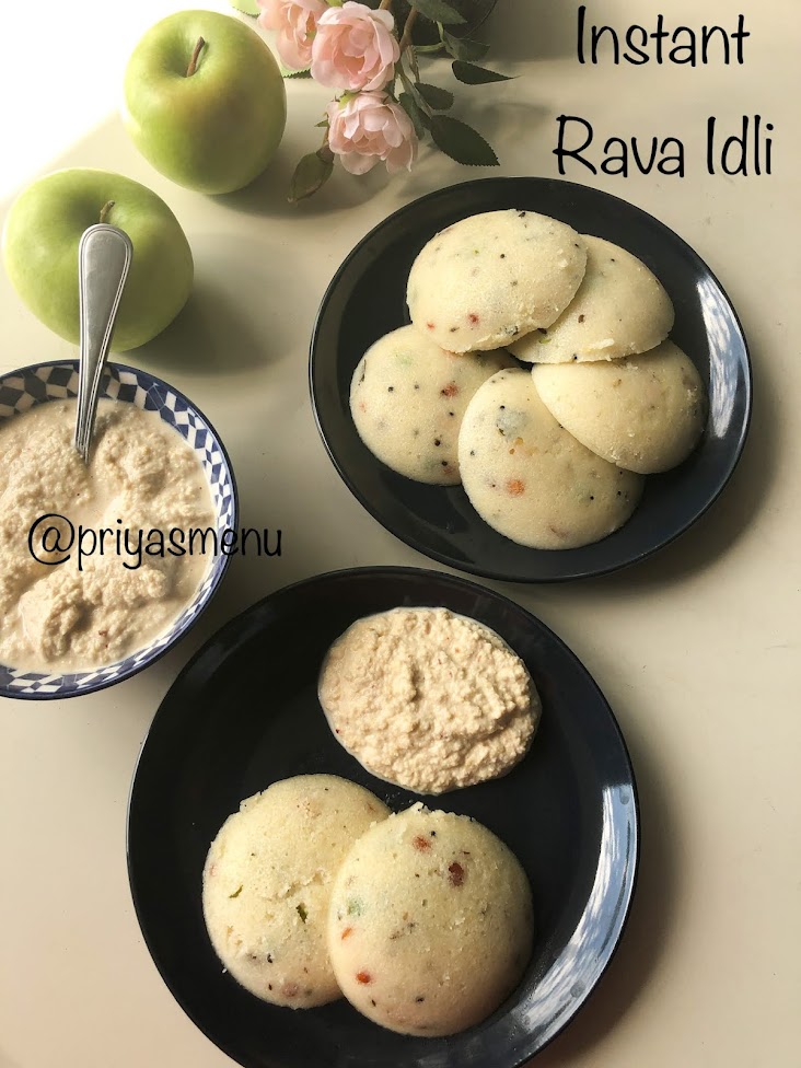 Instant Rava Idli