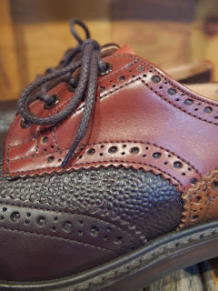 NEPENTHES TRICKER'S MENS & WOMENS Multi-Tone Brogue/Browns SUNRISE MARKET