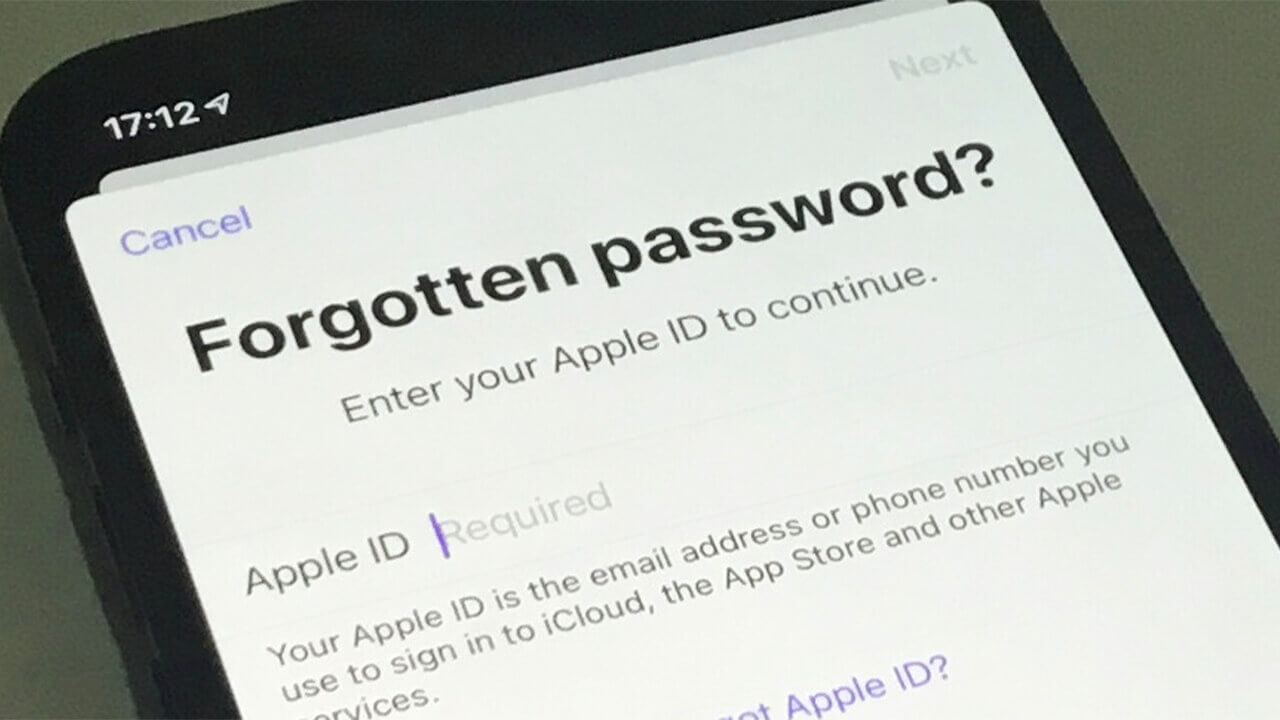 Забыл пароль от айфона apple