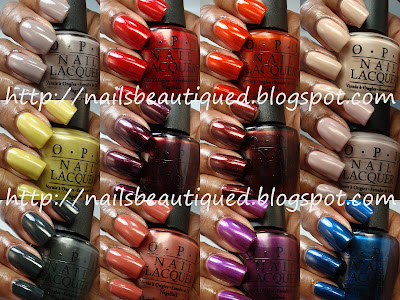 OPI Germany Collection Fall/Winter 2012