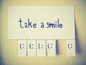 Toma una sonrisa....