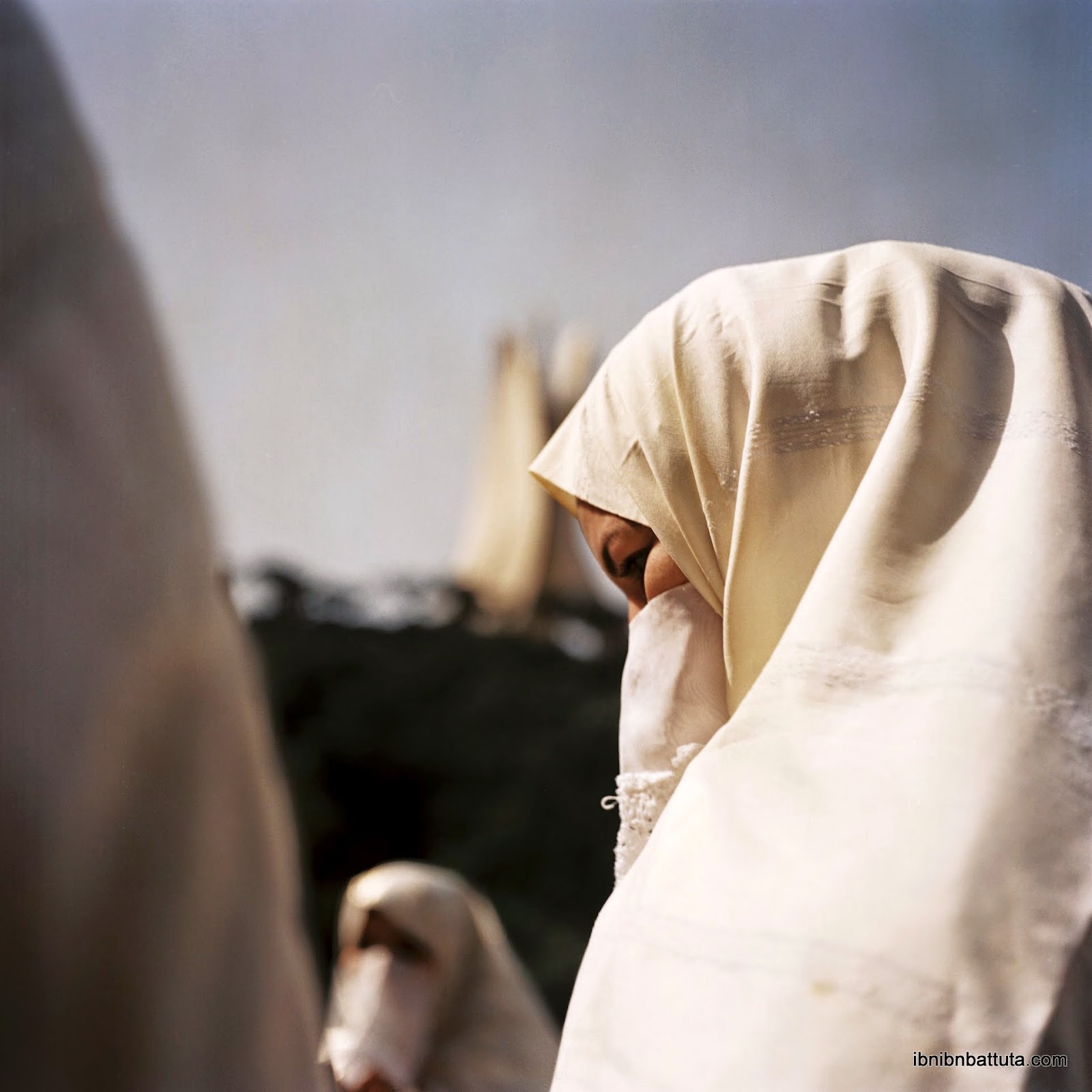 The Haïk's Enduring Allure  Ibn Ibn Battuta