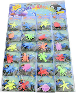 Funlop Sensory Jelly Water Growing Sea Life Creatures bath toys for babies, baby bath toys, make baby bath fun with toys