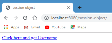 JSP implicit session object