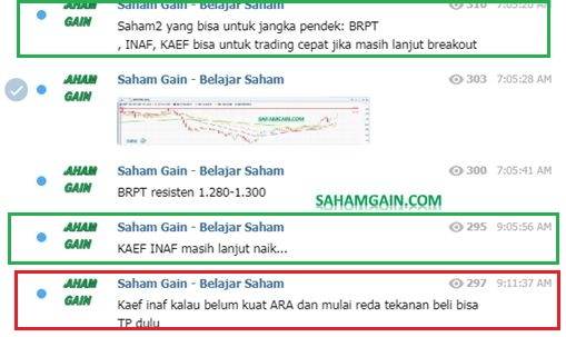 Saham Kaef Dan Inaf Jebakan Saham
