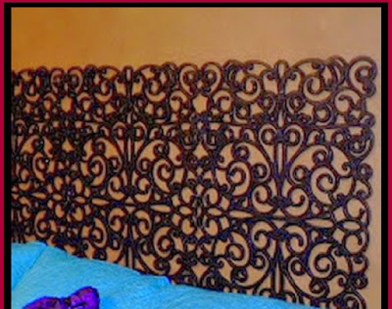 DIY And Household Tips Turn Dollar Store Door Mats Into A Faux Iron
