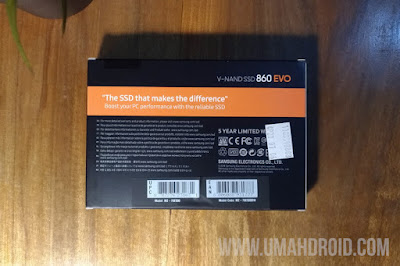 Unboxing Samsung 860 EVO SSD Garansi Resmi