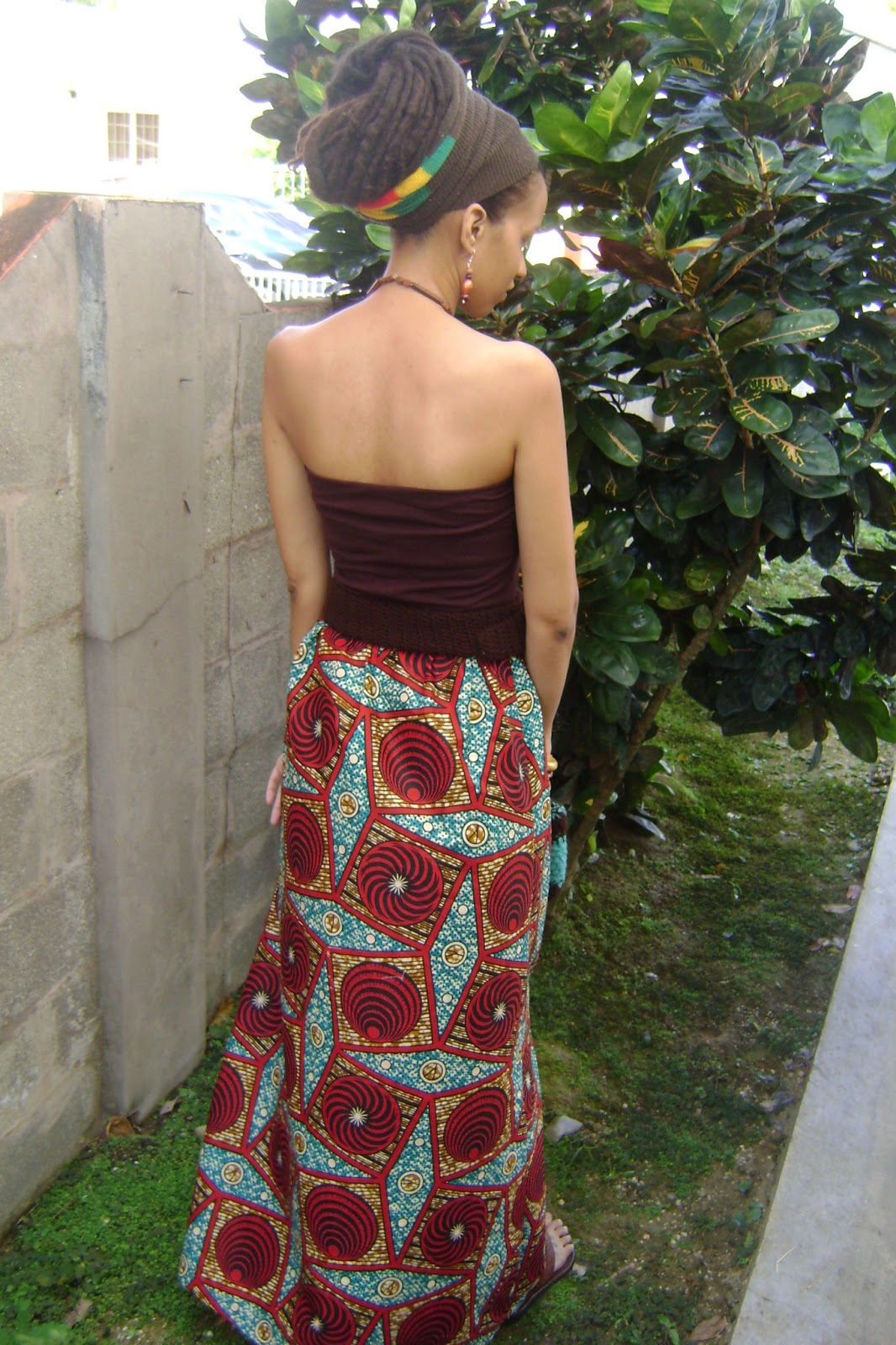 Rasta Wife Line How to Sew a Tube Dress the ILA Roots Dawta Dress